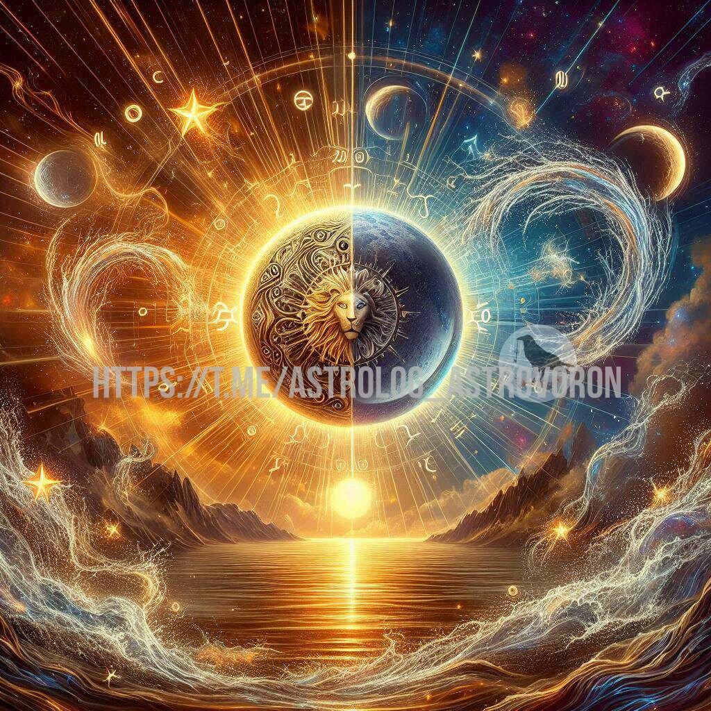 Иллюстрация создана автором канала АстроВорон. Мистерии Зодиака в сотрудничестве с ИИ (с)