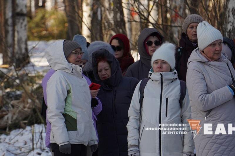    ЕАН. Фото активистов из березовой рощи