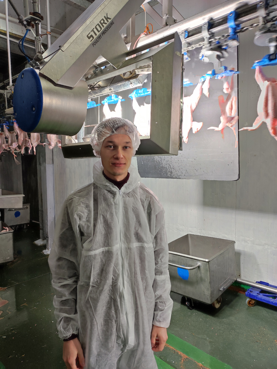 Наладка комплекса на линии Stork