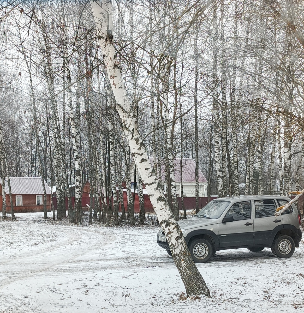 Фото сделано из машины