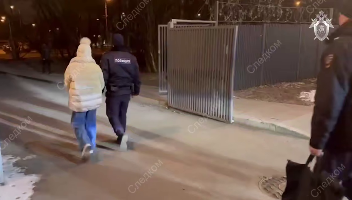 Фото: кадр с задержания. Источник: Следком Москвы.