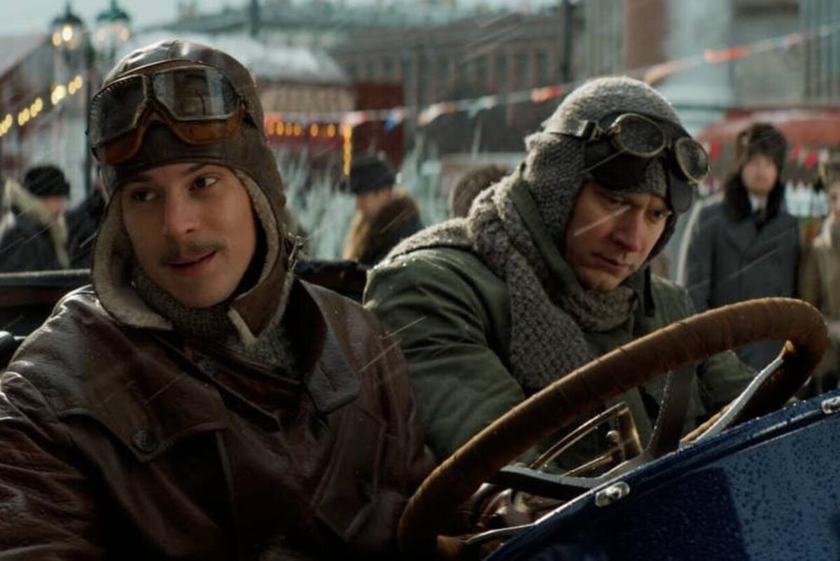    Кадр со съемок фильма «Битва моторов», реж. Илья Маланин Централ Партнершип