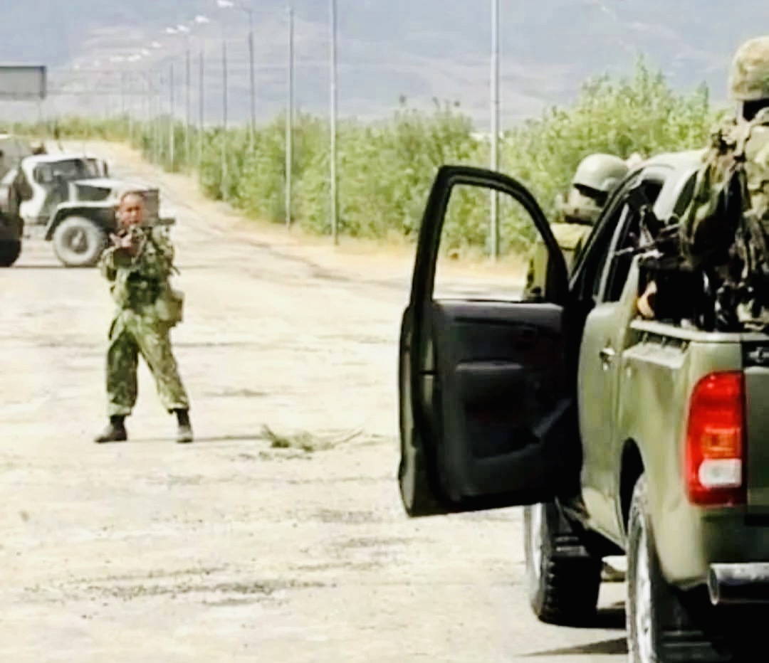 Пулемётчик Тасболат Ибрашев