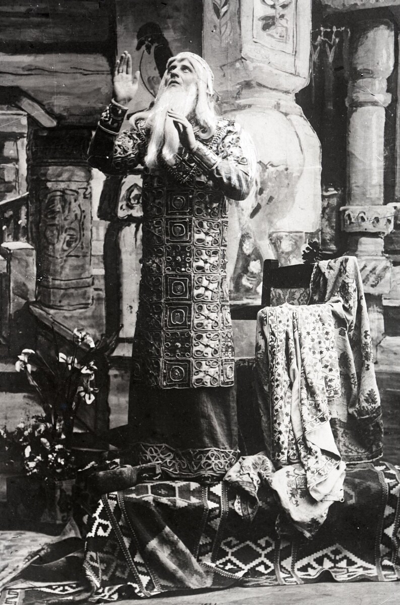 В роли царя Берендея, «Снегурочка», 1900 г.