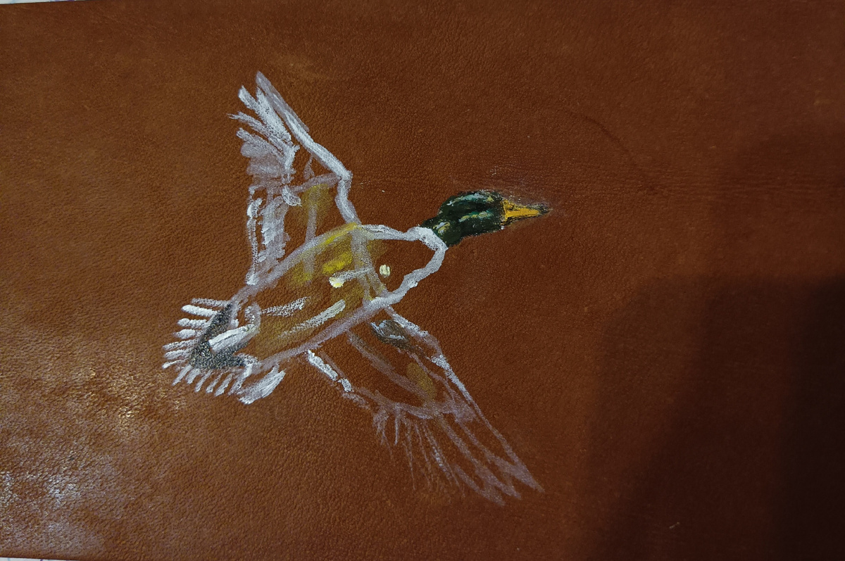 Приступаю к раскраске