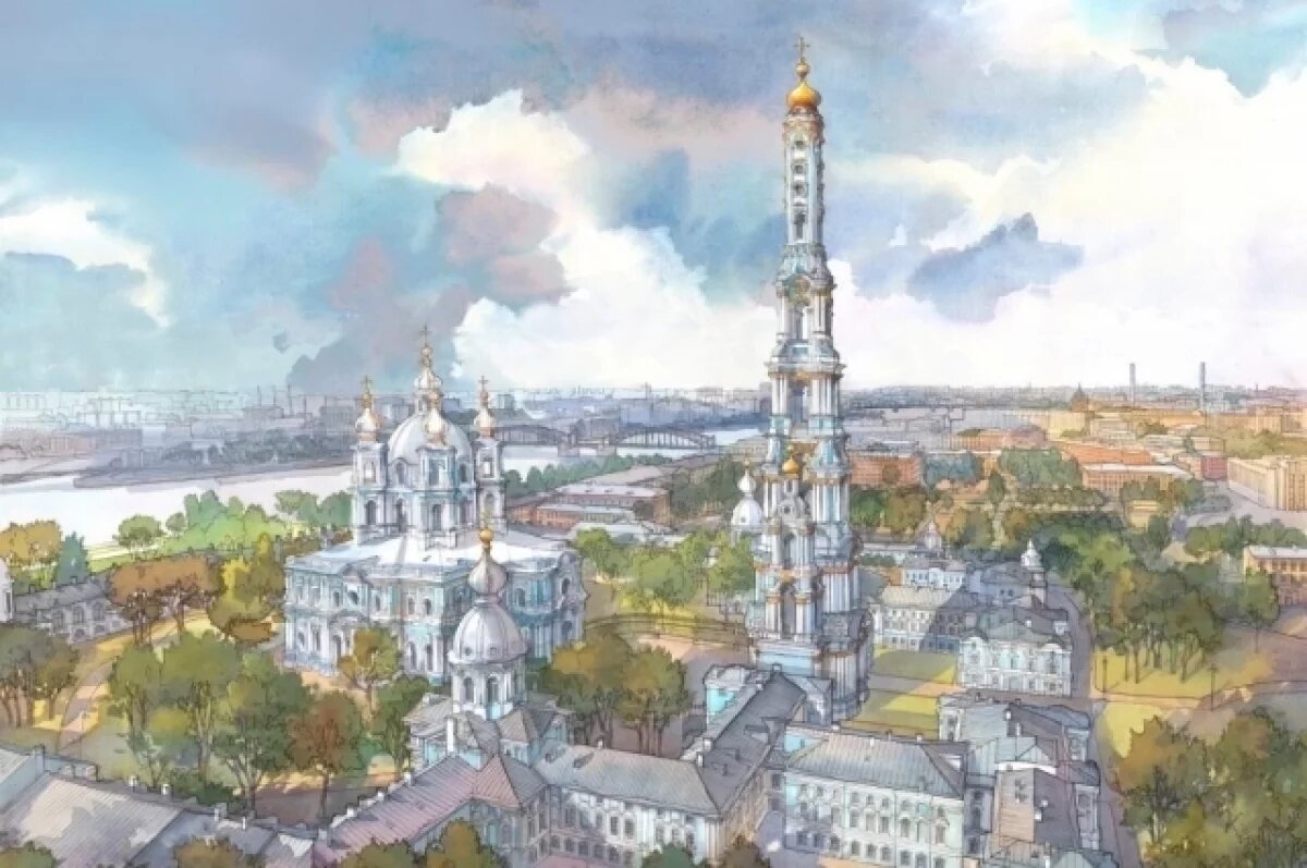    Строительство колокольни Смольного собора оказалось под вопросом