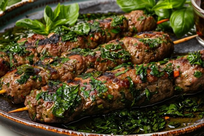    Готовим люля-кебаб в духовке: классный рецепт со свежей зеленью