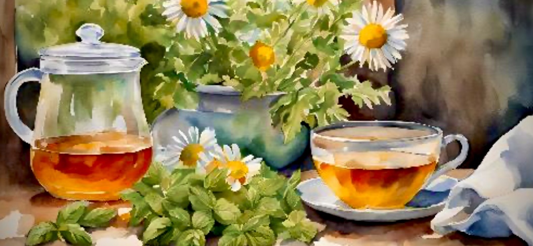 Прекрасное утро с чашечкой чая!