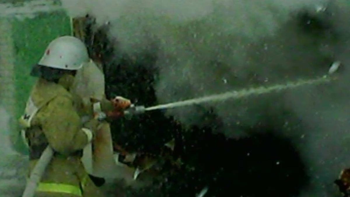    На пожаре в Курской области погиб мужчина