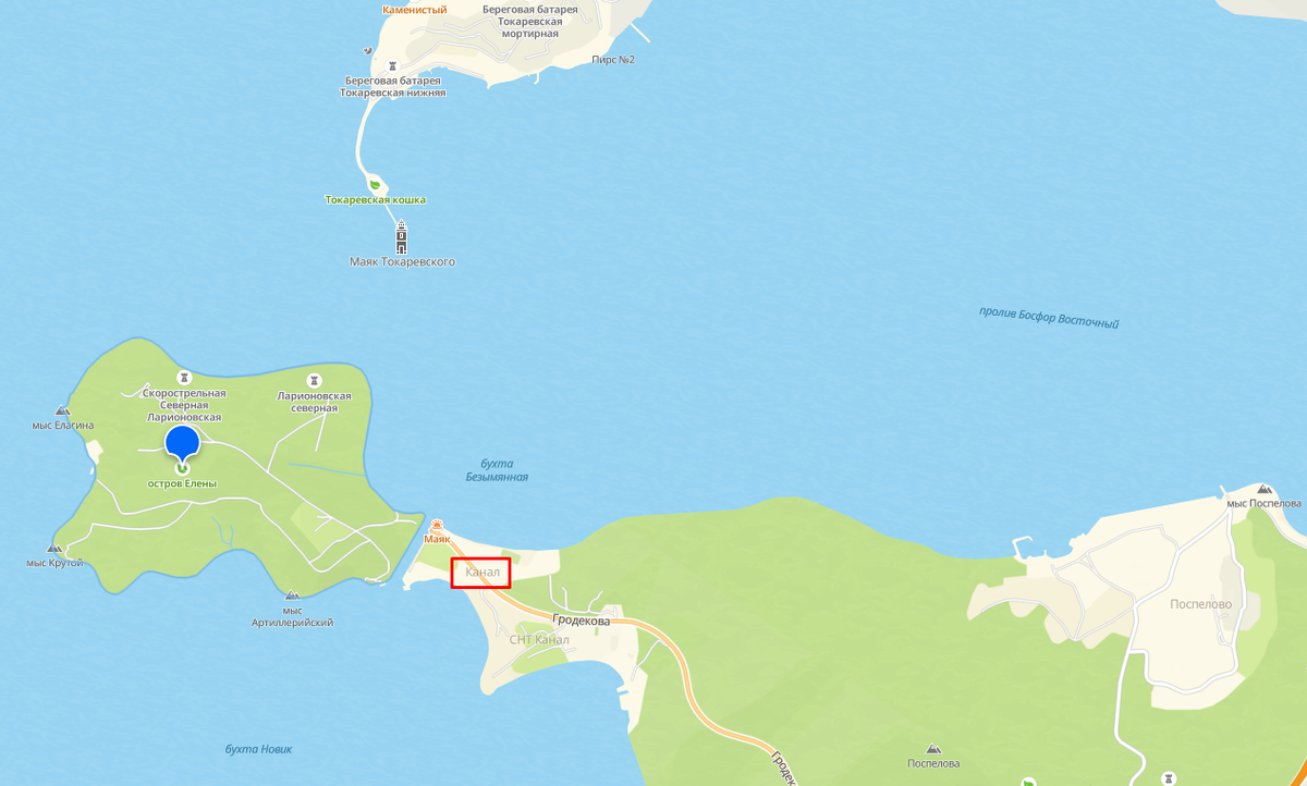 Остановка Канал