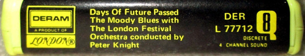 The Moody Blues "Days Of Future Passed" Q8 - rear side