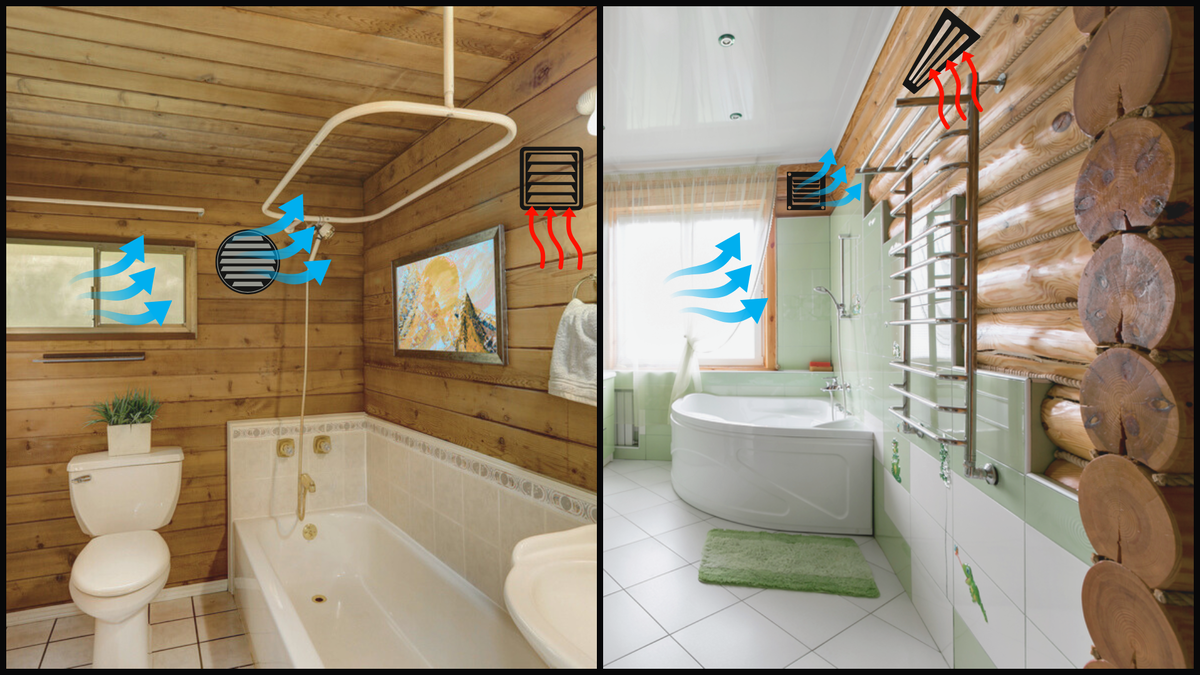 Правильная вентиляция санузла защитит дом от влажности и продлит срок службы
