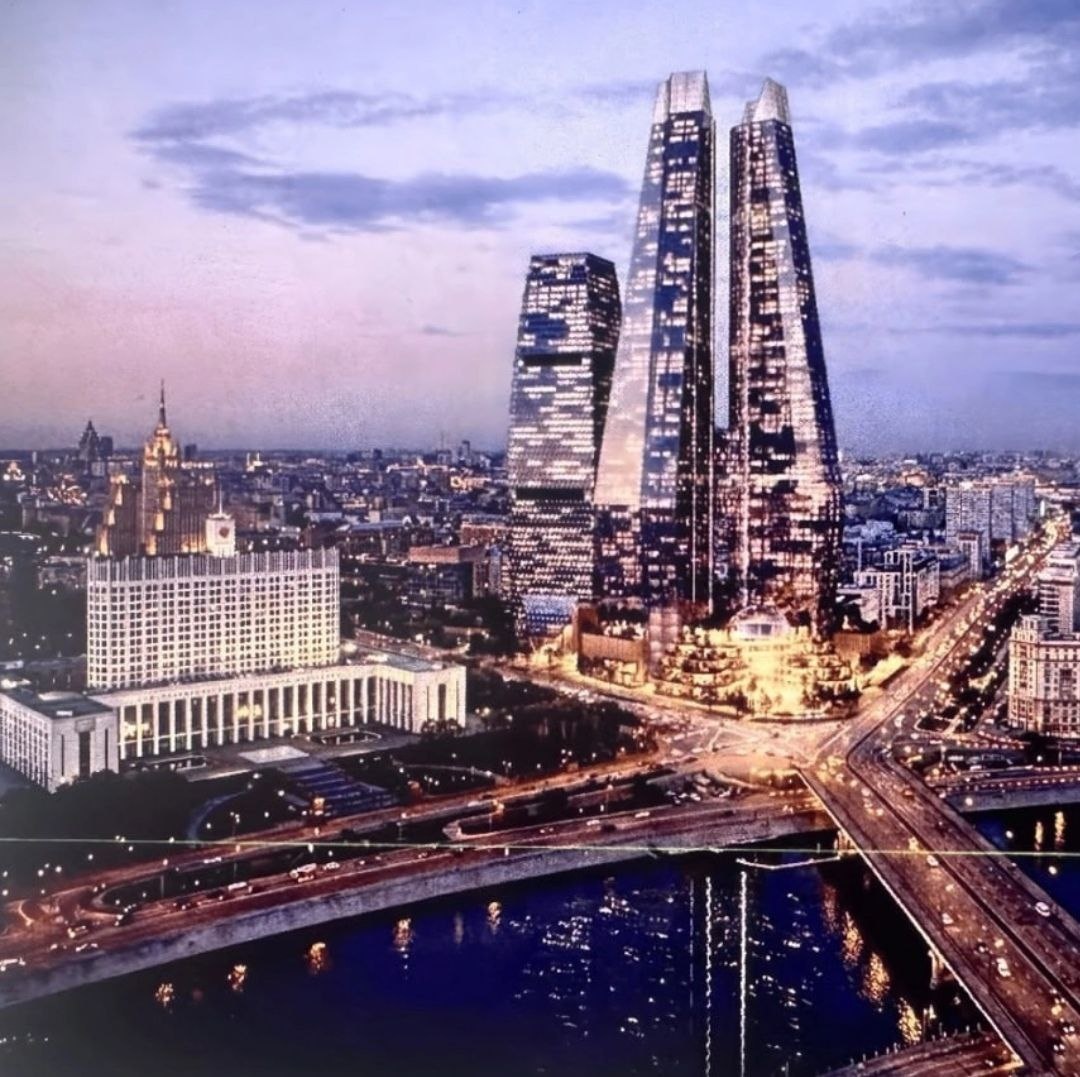 Проект нового здания на Новом Арбате вместо здания СЭВ.