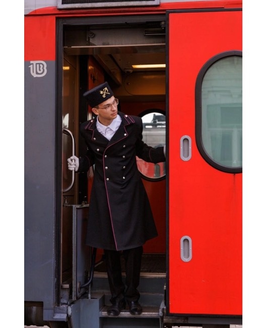  Проводник ретропоезда. Фото: vk.com/retropoezdvtk