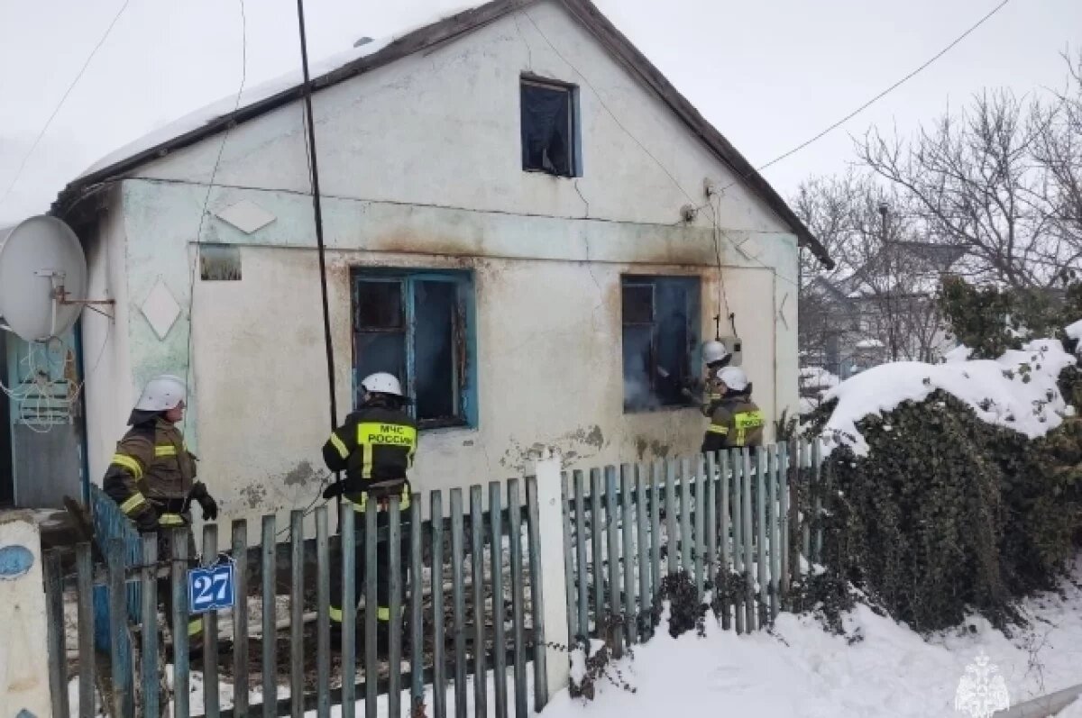    В Крыму при пожаре в частном доме погибла пенсионерка