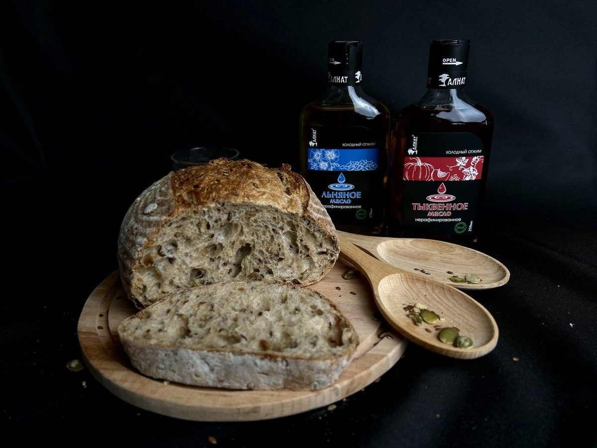 Хлеб по нашему рецепту получается вкусным и полезным.