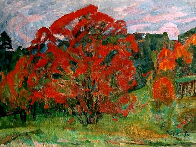 Н.Е.Тимков. Осень. 1966.