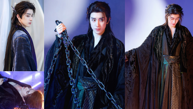 вот редко кому такие адские цвета к лицу)))