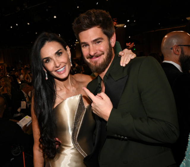    Деми Мур и Эндрю Гарфилд. Фото: Getty Images