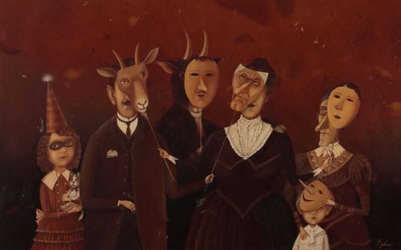 Губарев Валентин Алексеевич (Род. 1948). Источник иллюстрации: https://www.livemaster.ru/topic/2622755-naivnoe-iskusstvo-valentin-gubarev