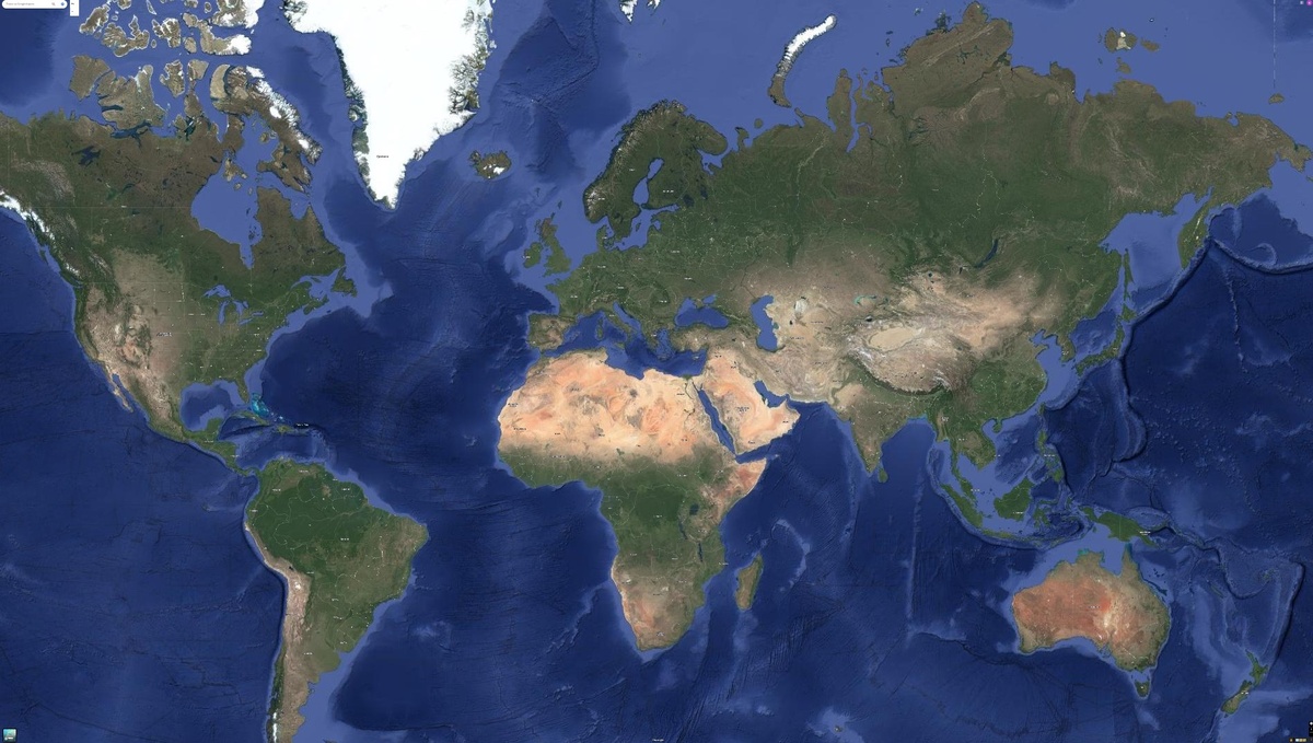 это гугл-карта в режиме спутника