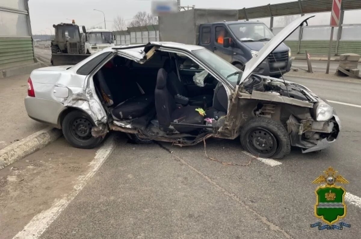    В аварии под Калугой чуть не погиб несовершеннолетний