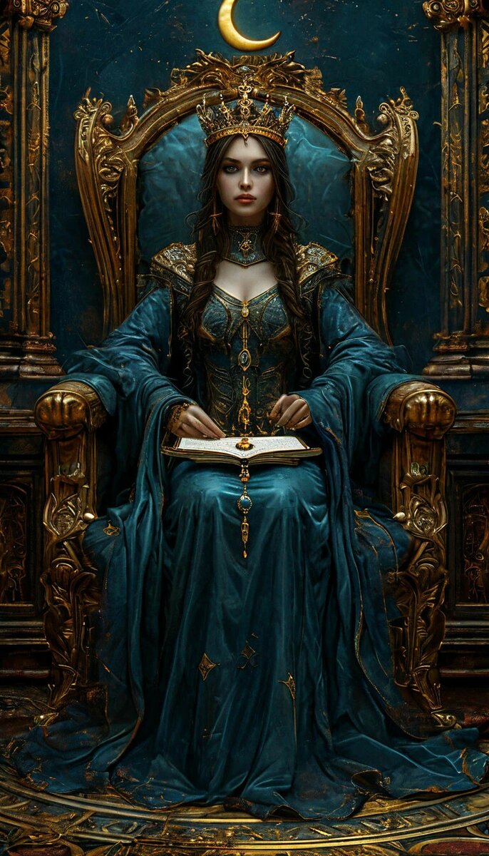 2я энергия - это карта Верховная жрица в Таро