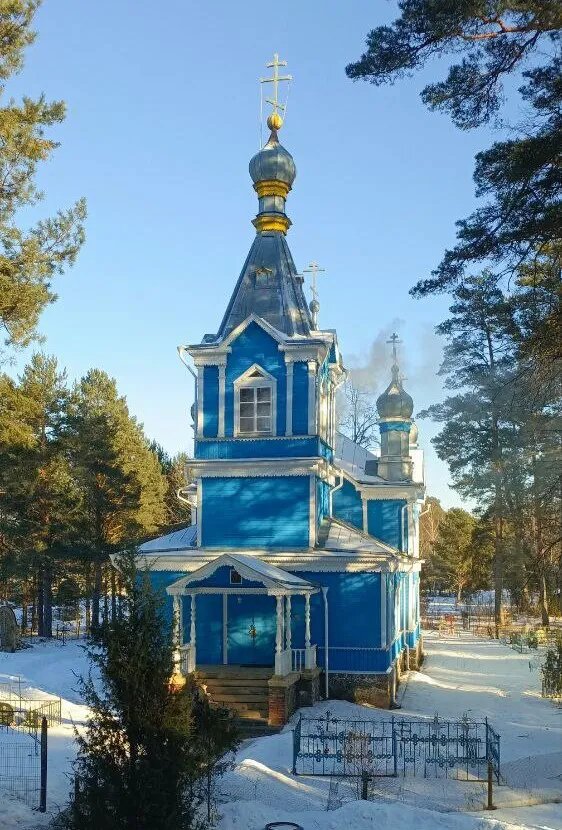 Покровский храм в д. Боровик, где служил о. Досифей