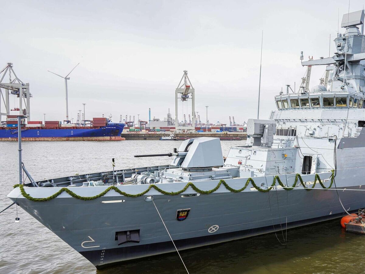    Корвет "Эмден" военно-морских сил Германии© Фото : Bundeswehr