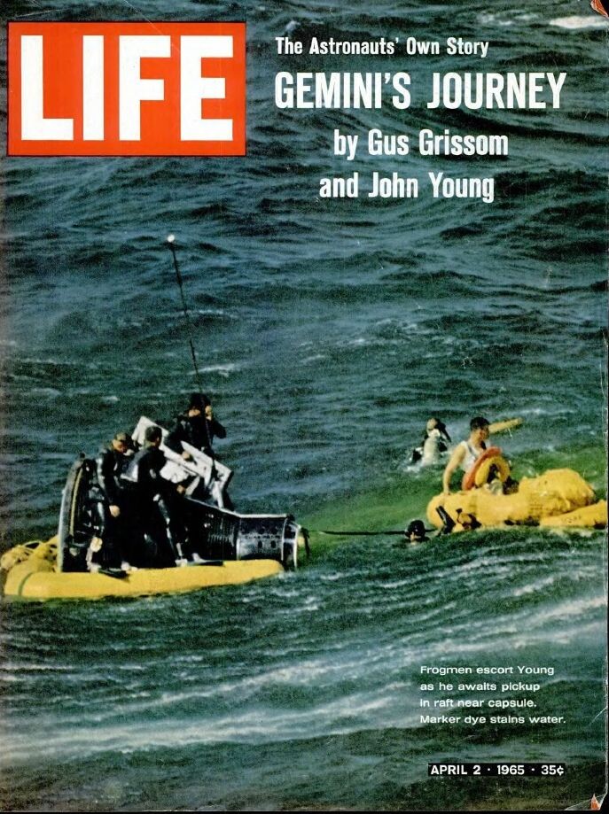 Обложка журнала "LIFE" от 2 апреля 1965 года. С сайта epizodsspace.airbase.ru.