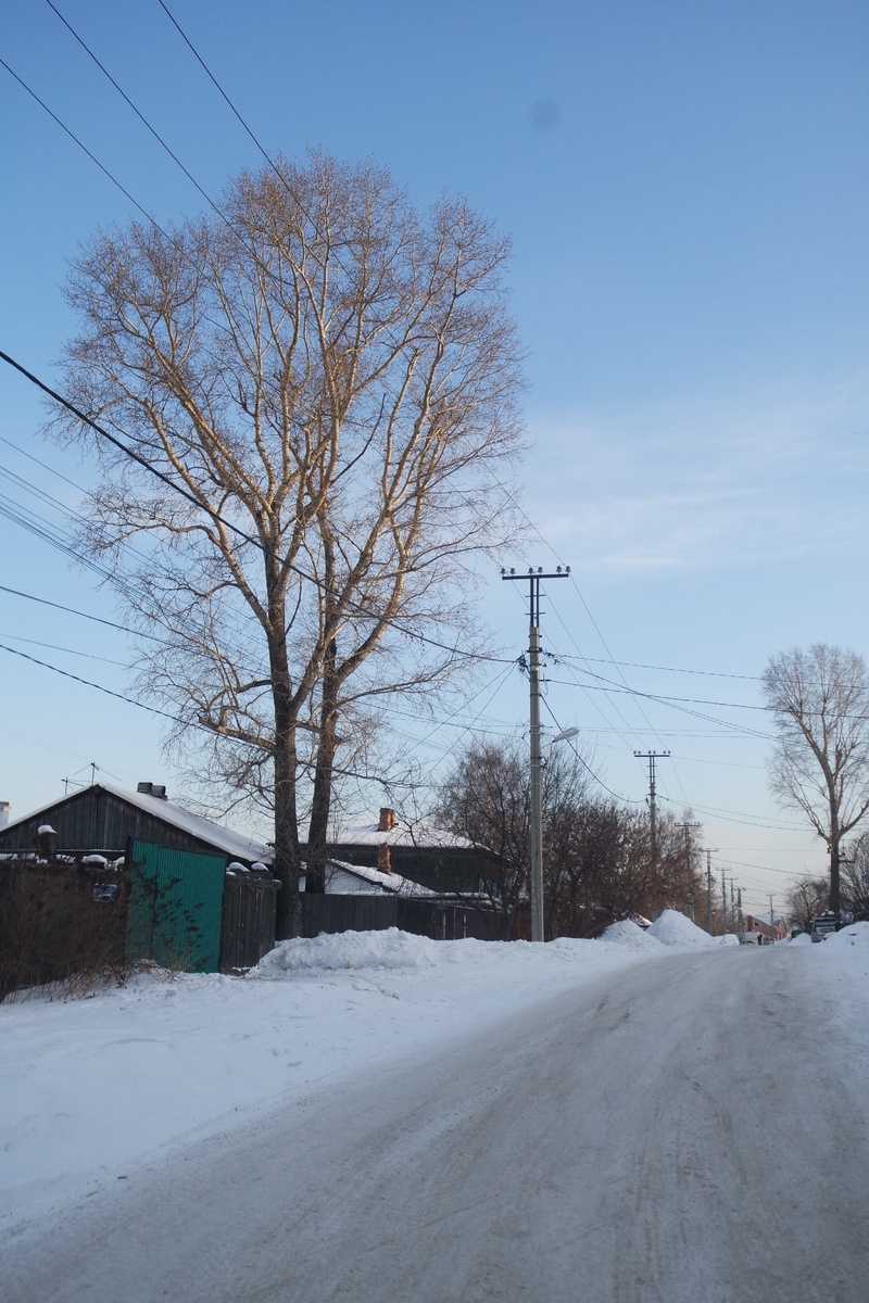 улица Белинского уходит в даль