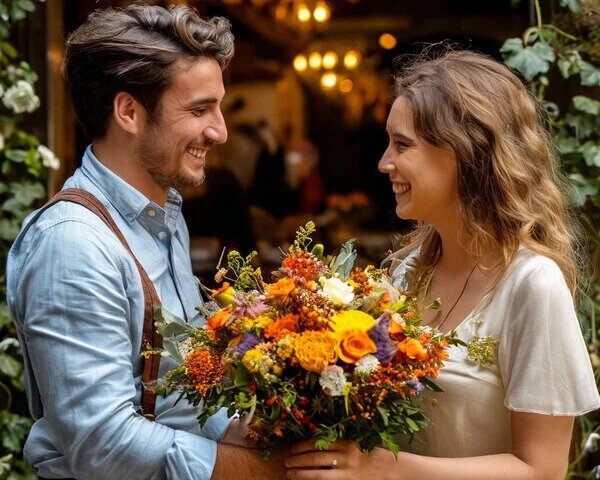   Традиция дарить цветы на День святого Валентина Вера Курилыч