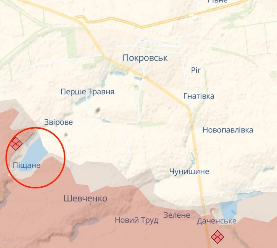    Карта СВО. Проукраинские источники сообщают о продвижении ВСУ на Покроском направлении.