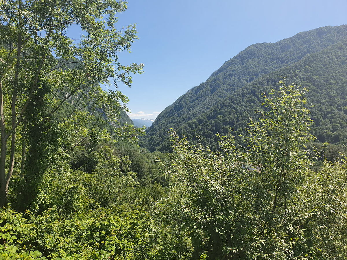 Ущелье Ах-Цу — первая остановка