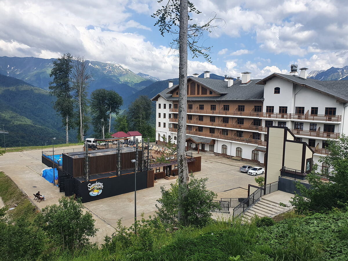 Размер комплекса Sun Shine