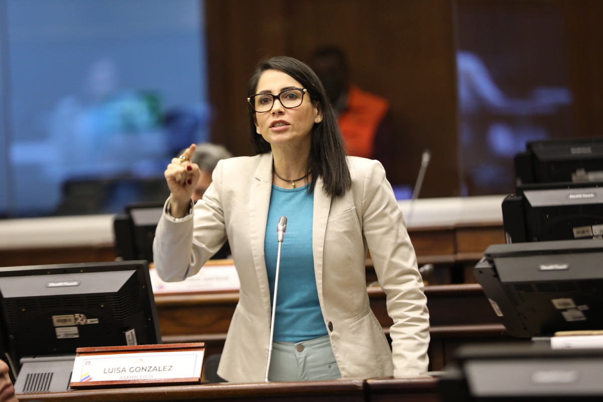 Луиса Гонсалес, кандидатка от партии «Гражданская революция»