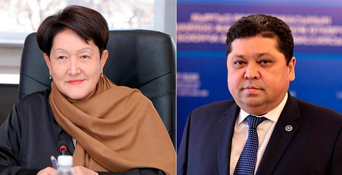 Нуржан Шайлдабекова, Тынчтык Шайназаров. Фото с сайта shailoo.gov.kg