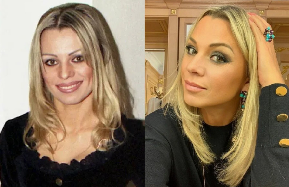 на фото Ирина Салтыкова в молодости и сейчас 