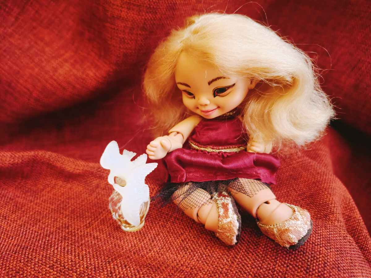 Привет, флакончик! Иди сюда, не бойся...