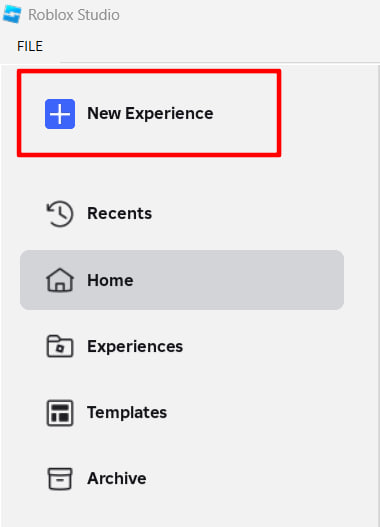 Скриншот. Как создать новую карту в Роблокс Студио.