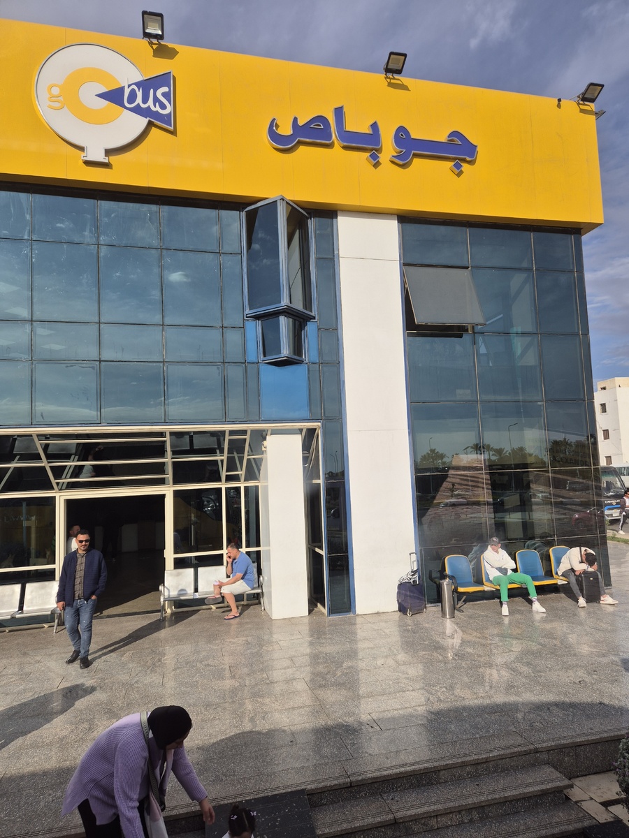 Автостанция в Шарм-эш-Шейхе.