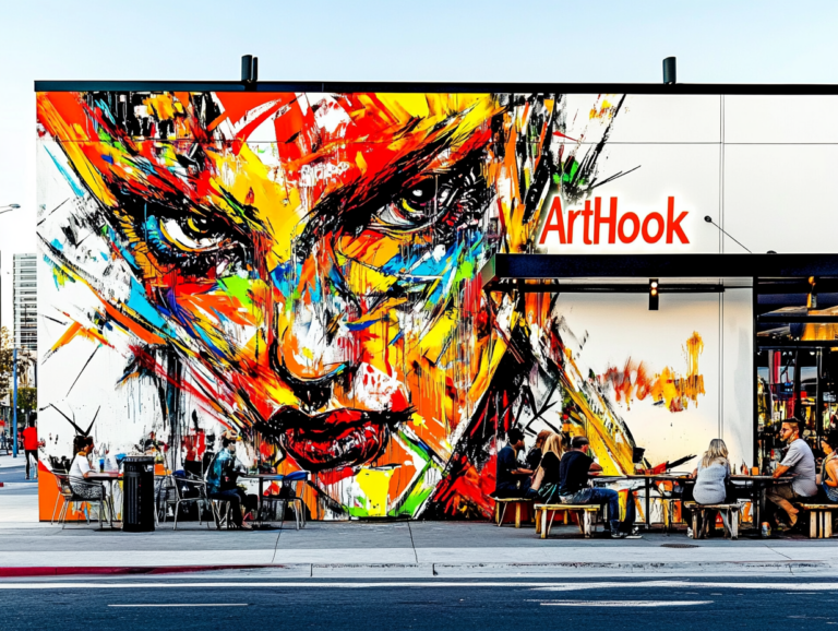    Неоновая роспись: как светящиеся элементы преобразят ваш интерьер и бизнес Art-Hook.Ru