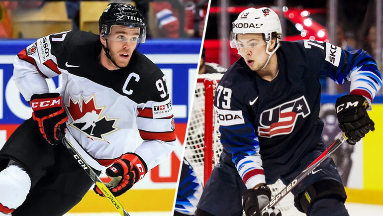    Коннор Макдэвид и Чарли Макэвой. Global Look Press