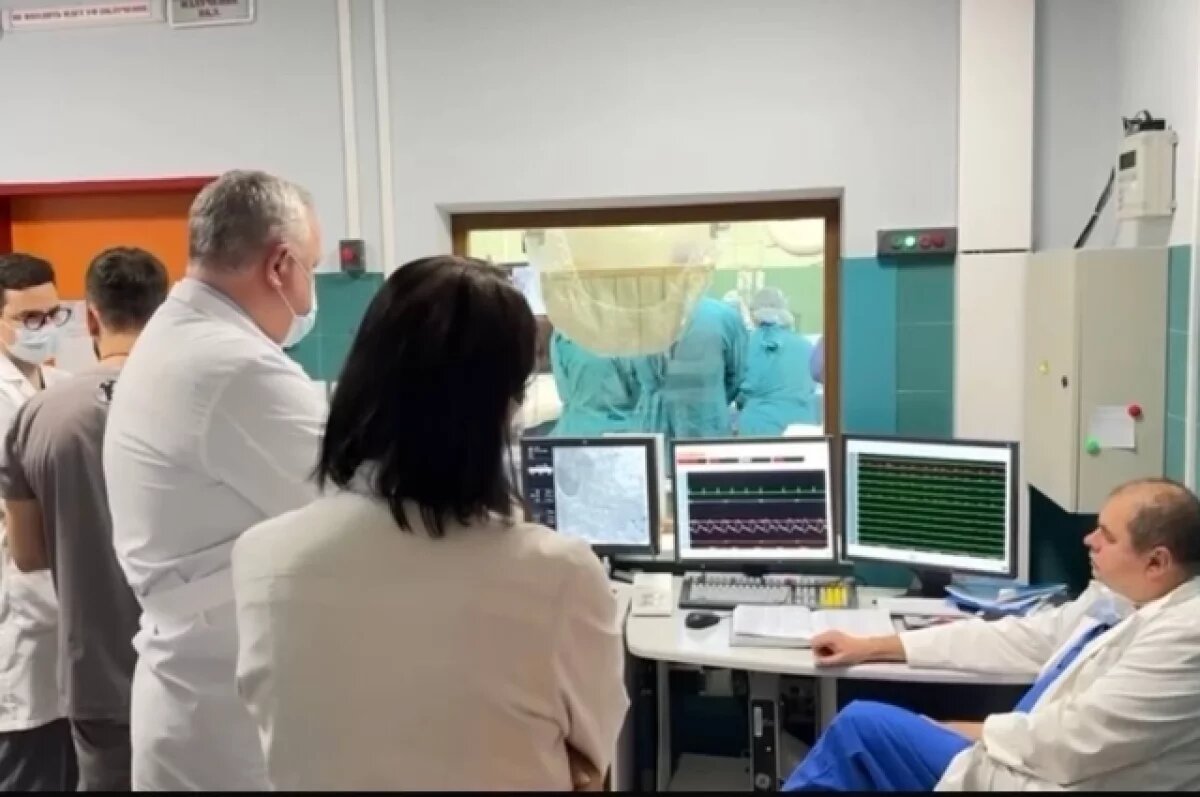    Впервые на юге РФ провели операцию по трансплантации аортального клапана