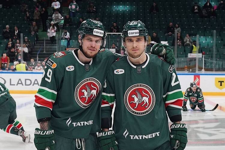    Семён Терехов (слева) и Степан Терехов / фото: ak-bars.ru