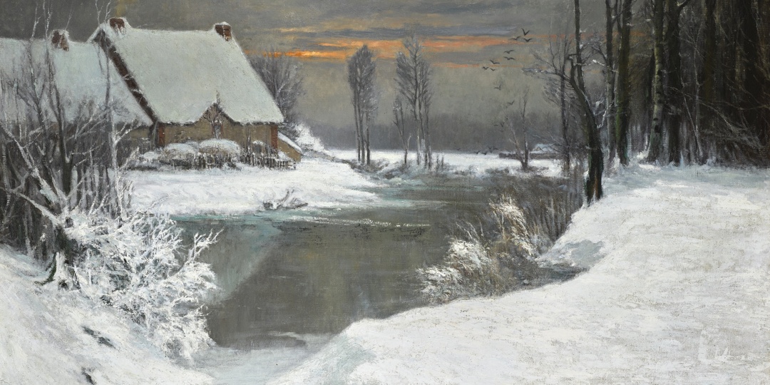 Ожившая сказка: ослепительная и прекрасная зима на десяти полотнах Ивана Вельца
