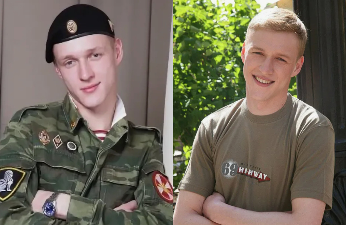 на фото Алексей Красноцветов в молодости 