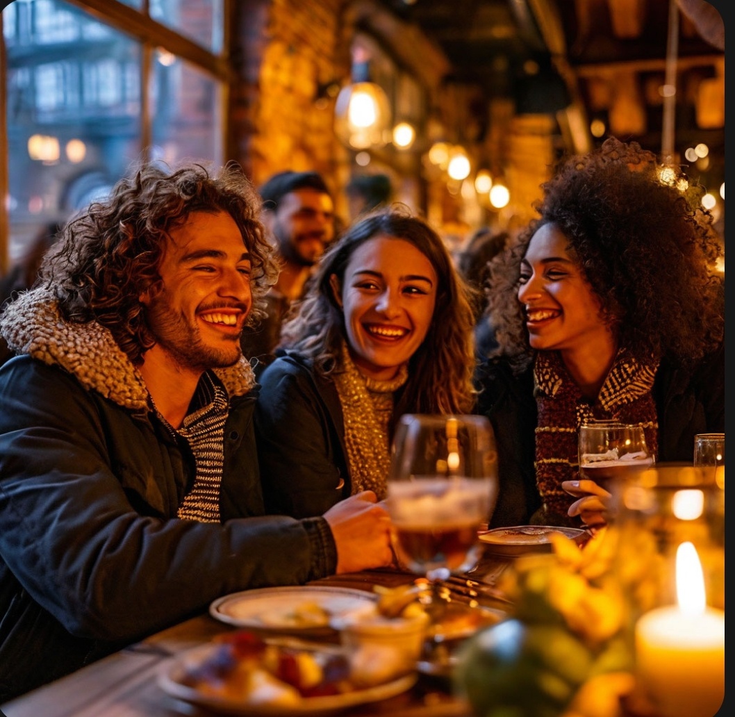 Круг общения появляется, когда есть избыток энергии