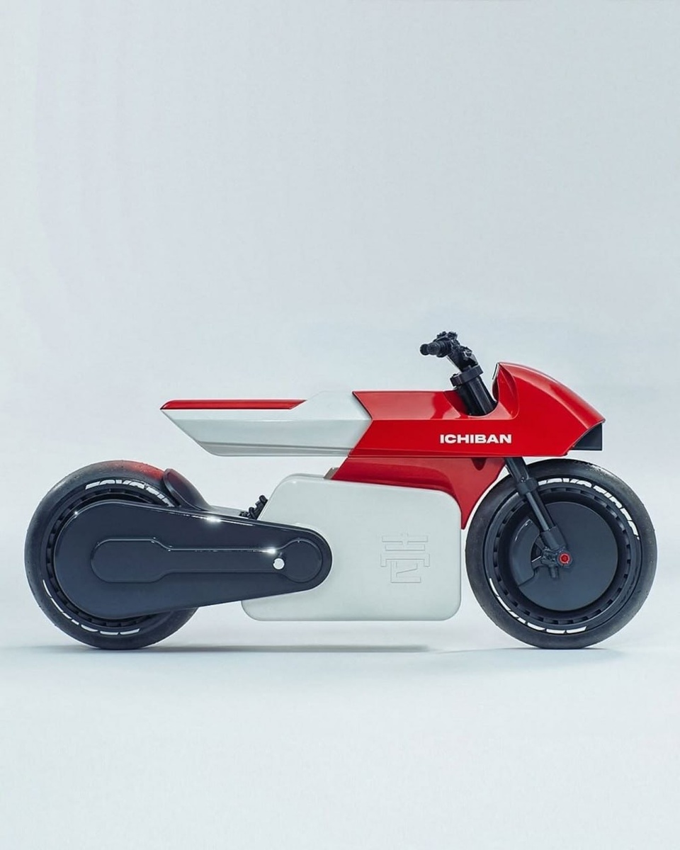 Ichiban Motorcycle представил электрический мотоцикл, вдохновлённый мангой «Акира» 