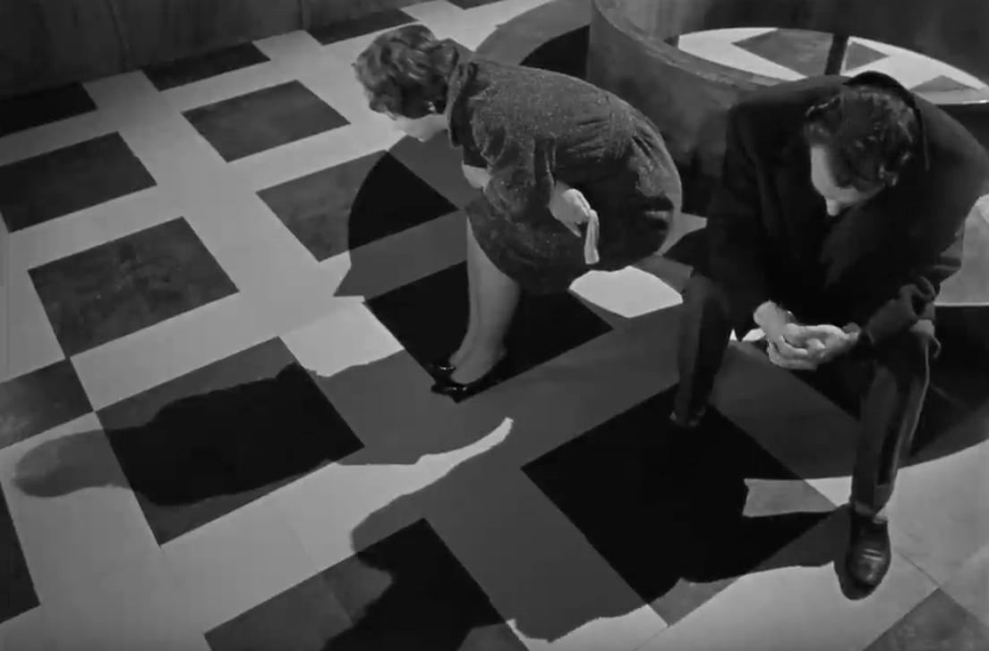 "Боже мой, до чего они оба умные. Аж тошнит. Интересно, куда они заедут?" Кадр из фильма.